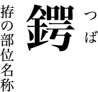 拵の部位名称 鍔