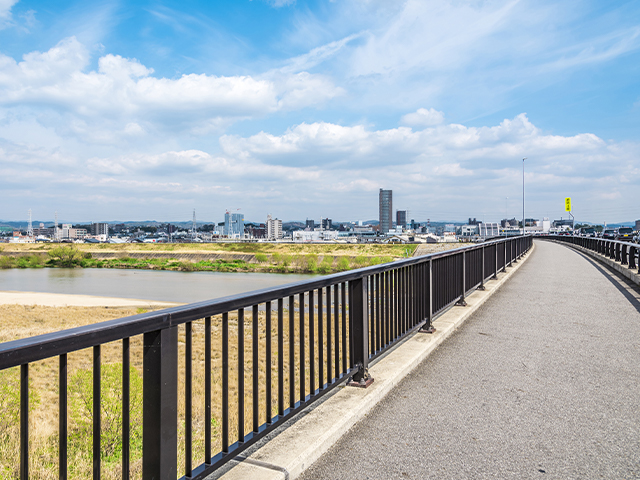 現在の矢作橋