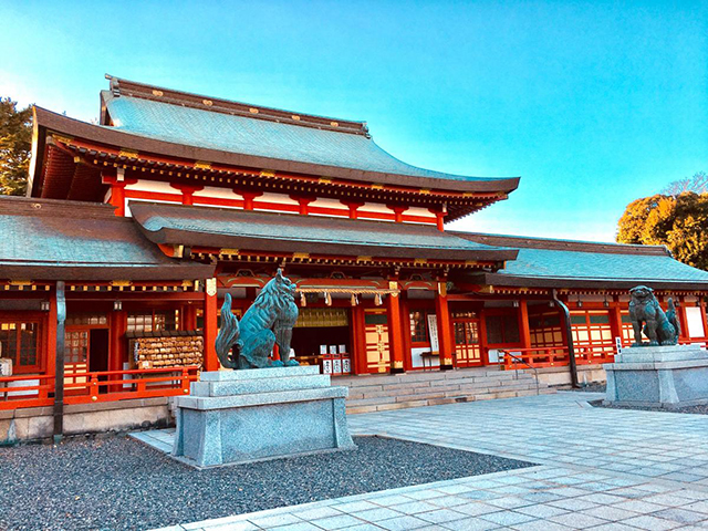 五社神社・諏訪神社（拝殿）