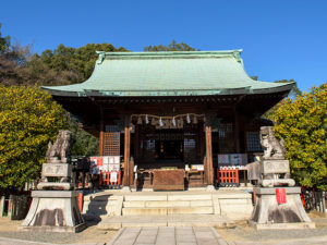 城山八幡宮と織田信秀